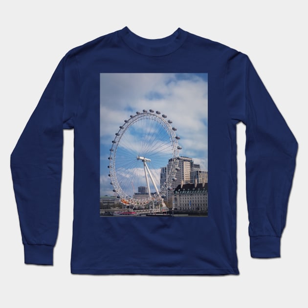 The London Eye Long Sleeve T-Shirt by psychoshadow